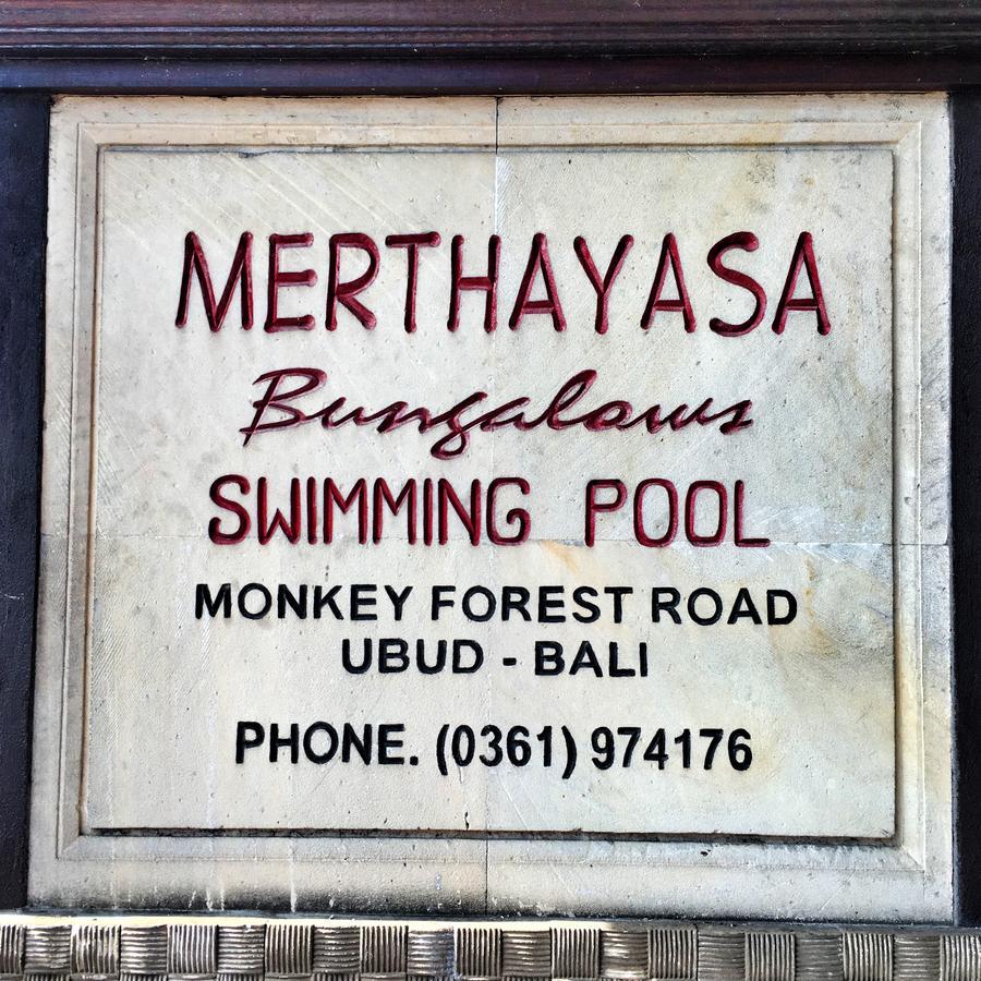 Merthayasa Bungalows Ubud Eksteriør bilde